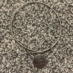 silver adjustable bracelet